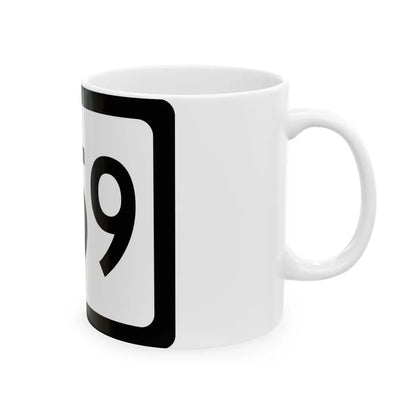 WV-259 (Virginia) (Road Sign) White Coffee Mug - Go Mug Yourself