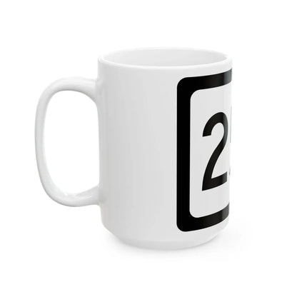 WV-259 (Virginia) (Road Sign) White Coffee Mug - Go Mug Yourself