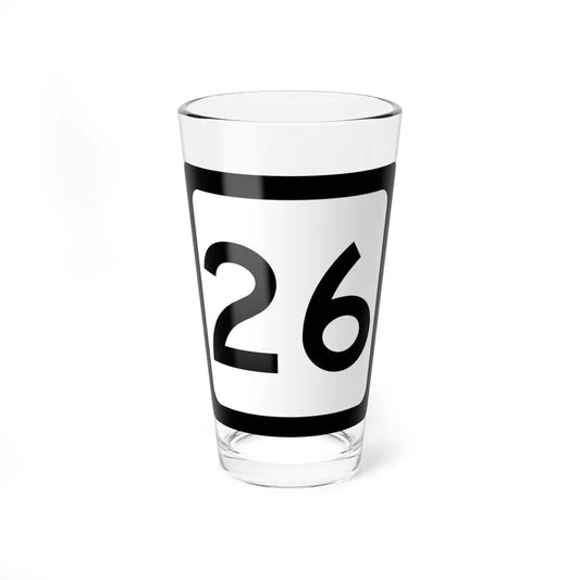 WV-26 (Virginia) (Road Sign) Pint Glass 16oz 16oz - Go Mug Yourself