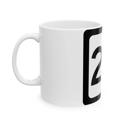 WV-26 (Virginia) (Road Sign) White Coffee Mug - Go Mug Yourself