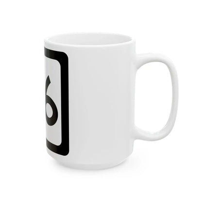 WV-26 (Virginia) (Road Sign) White Coffee Mug - Go Mug Yourself