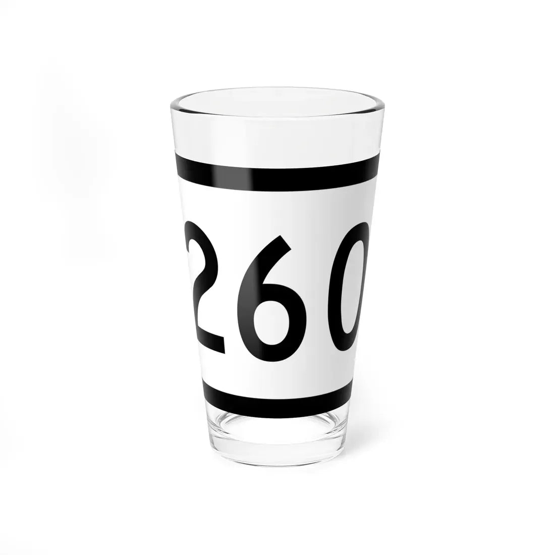 WV-260 (Virginia) (Road Sign) Pint Glass 16oz 16oz - Go Mug Yourself