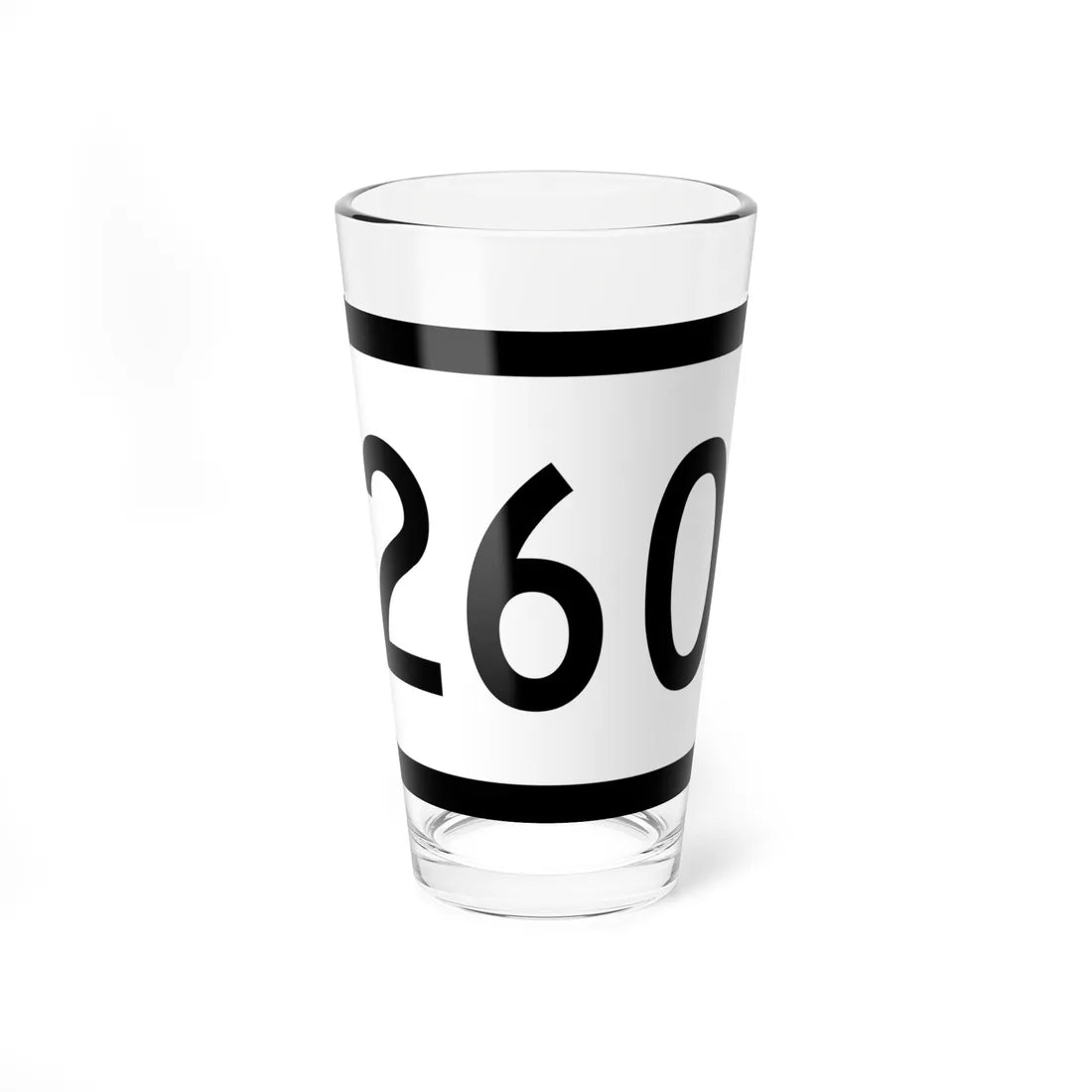 WV-260 (Virginia) (Road Sign) Pint Glss 16oz 16oz - Go Mug Yourself