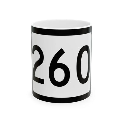 WV-260 (Virginia) (Road Sign) White Coffee Mug 11oz - Go Mug Yourself