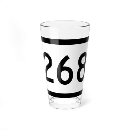 WV-268 (Virginia) (Road Sign) Pint Glss 16oz 16oz - Go Mug Yourself