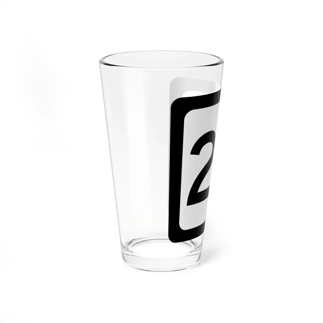 WV-27 (Virginia) (Road Sign) Pint Glass 16oz - Go Mug Yourself