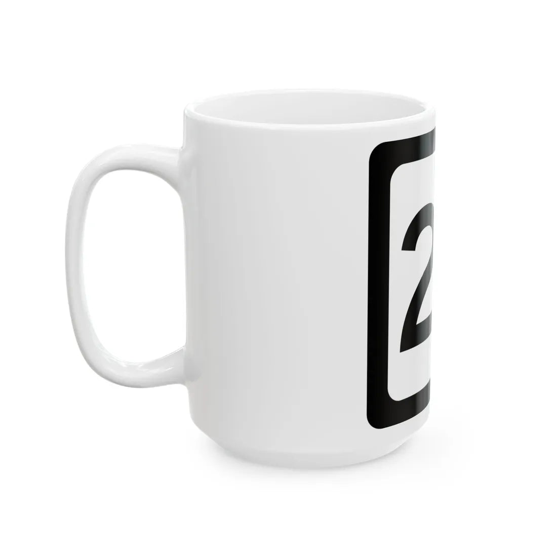 WV-27 (Virginia) (Road Sign) White Coffee Mug - Go Mug Yourself
