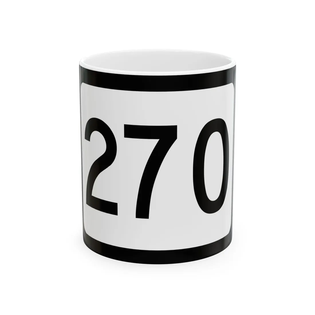 WV-270 (Virginia) (Road Sign) White Coffee Mug 11oz - Go Mug Yourself