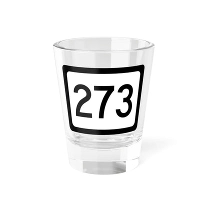 WV-273 (Virginia) (Road Sign) Shot Glass 1.5oz 1.5oz - Go Mug Yourself