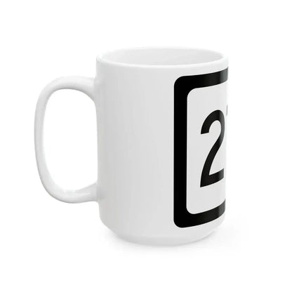 WV-273 (Virginia) (Road Sign) White Coffee Mug - Go Mug Yourself