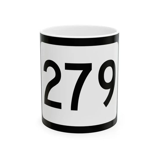 WV-279 (Virginia) (Road Sign) White Coffee Mug 11oz - Go Mug Yourself
