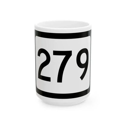 WV-279 (Virginia) (Road Sign) White Coffee Mug 15oz - Go Mug Yourself