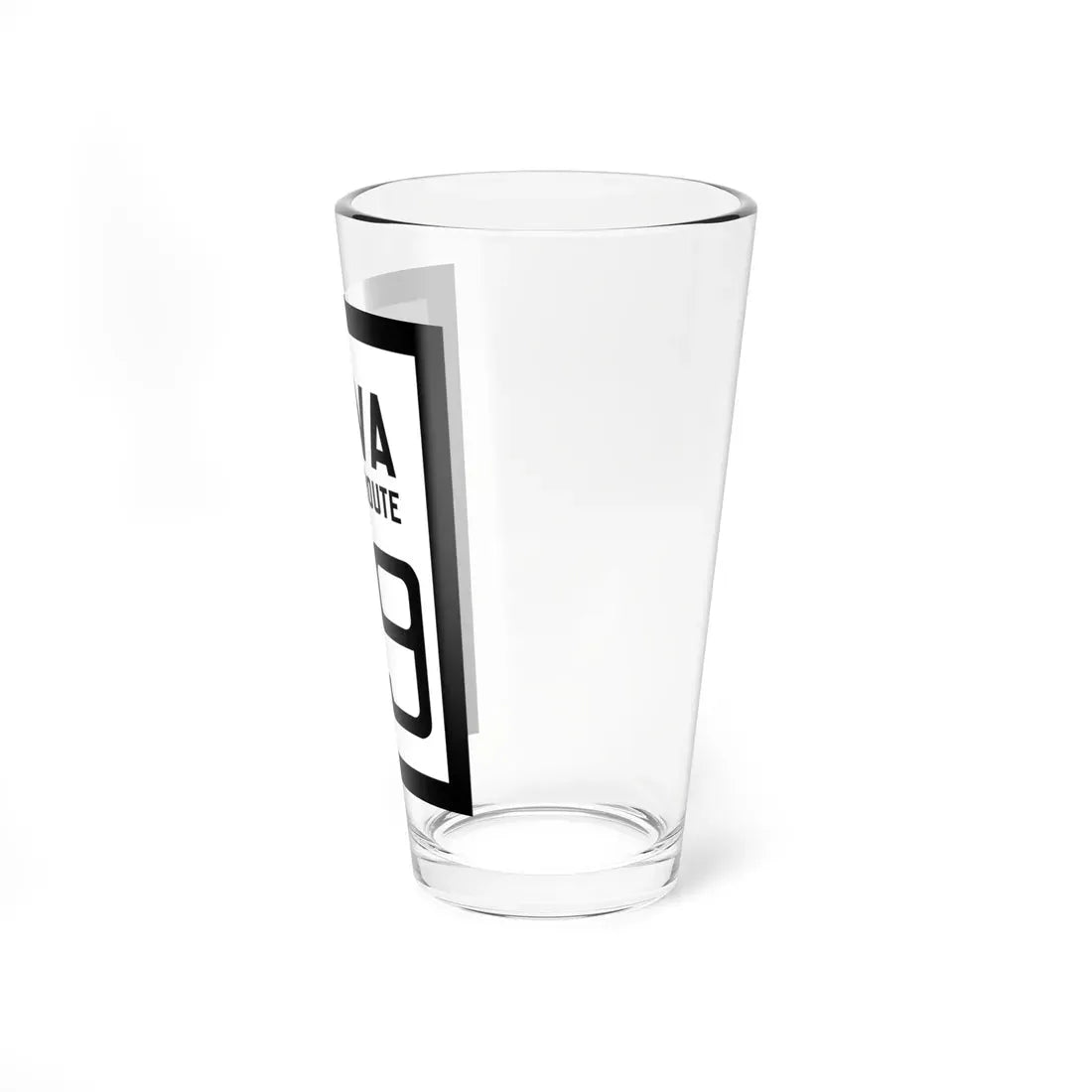 WV-29 1922 (Virginia) (Road Sign) Pint Glass 16oz - Go Mug Yourself