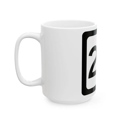 WV-29 (Virginia) (Road Sign) White Coffee Mug - Go Mug Yourself