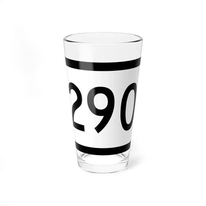 WV-290 (Virginia) (Road Sign) Pint Glass 16oz 16oz - Go Mug Yourself