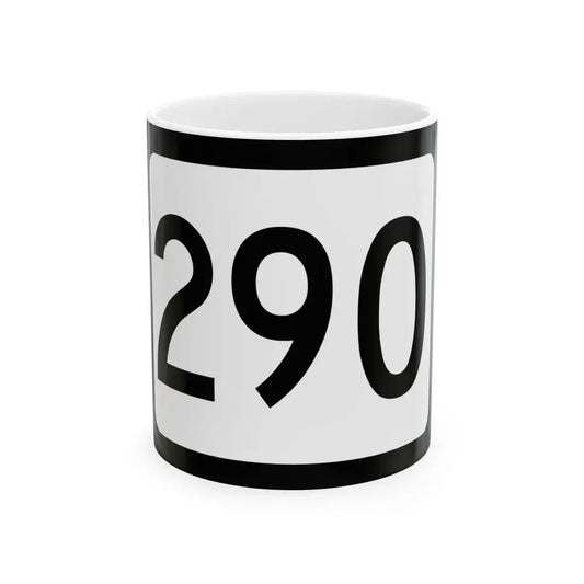 WV-290 (Virginia) (Road Sign) White Coffee Mug 11oz - Go Mug Yourself