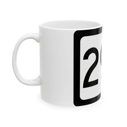 WV-290 (Virginia) (Road Sign) White Coffee Mug - Go Mug Yourself