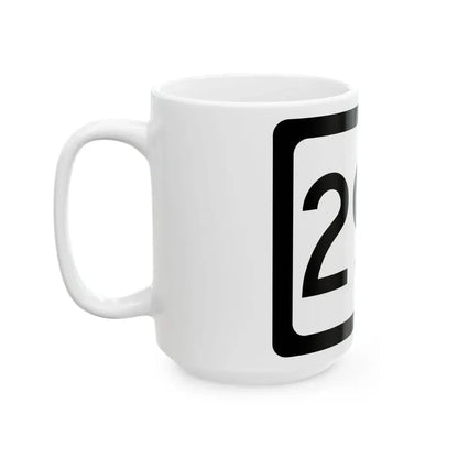 WV-290 (Virginia) (Road Sign) White Coffee Mug - Go Mug Yourself