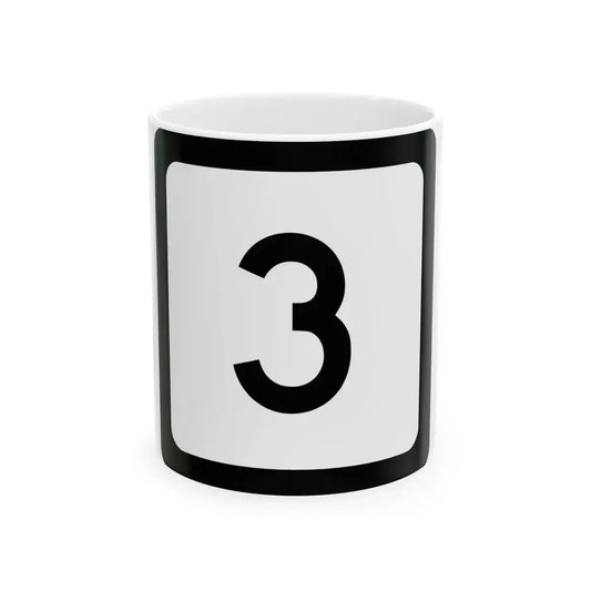WV-3 (Virginia) (Road Sign) White Coffee Mug 11oz - Go Mug Yourself