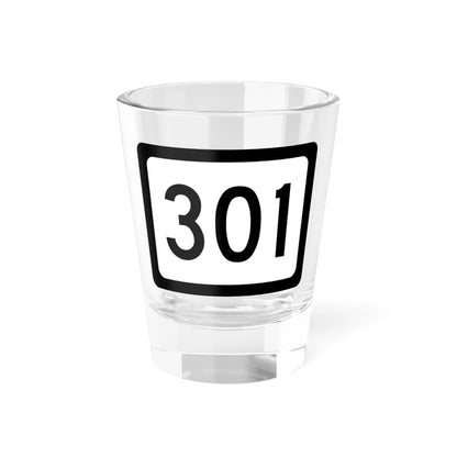 WV-301 (Virginia) (Road Sign) Shot Glass 1.5oz 1.5oz - Go Mug Yourself