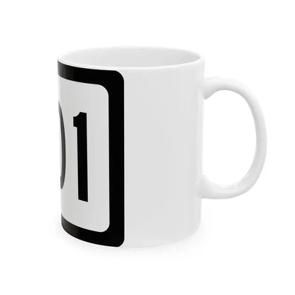 WV-301 (Virginia) (Road Sign) White Coffee Mug - Go Mug Yourself