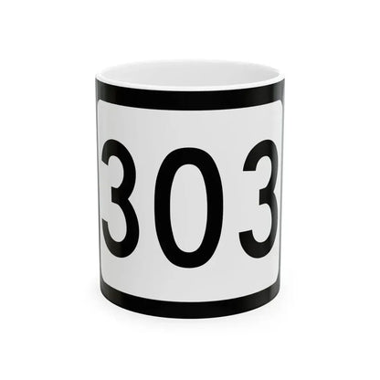 WV-303 (Virginia) (Road Sign) White Coffee Mug 11oz - Go Mug Yourself