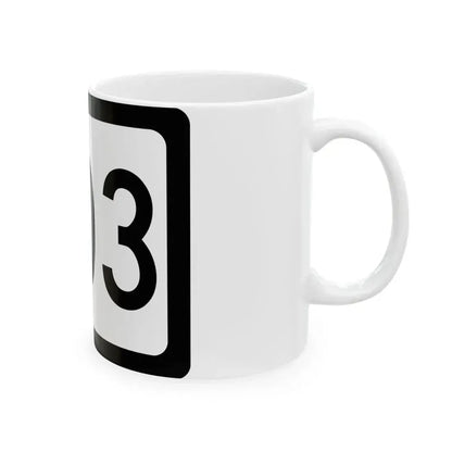 WV-303 (Virginia) (Road Sign) White Coffee Mug - Go Mug Yourself