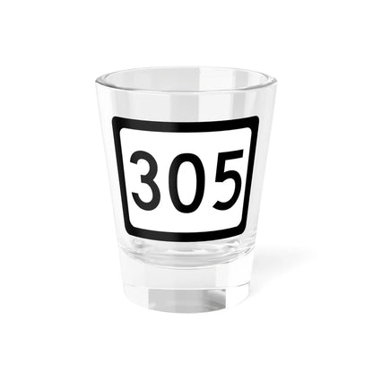 WV-305 (Virginia) (Road Sign) Shot Glass 1.5oz 1.5oz - Go Mug Yourself