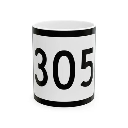 WV-305 (Virginia) (Road Sign) White Coffee Mug 11oz - Go Mug Yourself