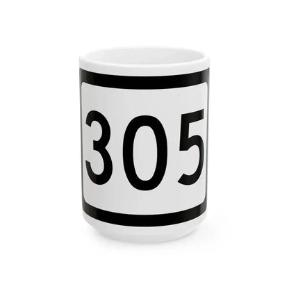 WV-305 (Virginia) (Road Sign) White Coffee Mug 15oz - Go Mug Yourself