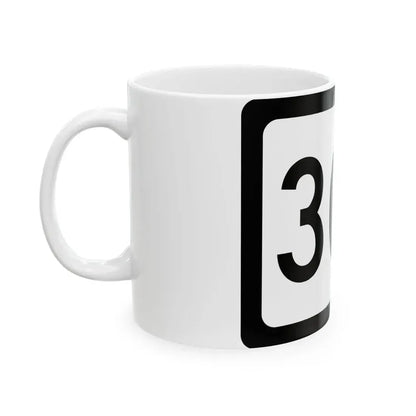 WV-305 (Virginia) (Road Sign) White Coffee Mug - Go Mug Yourself