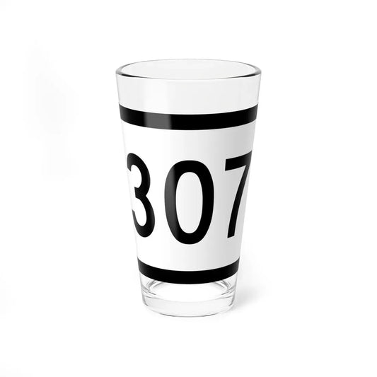 WV-307 (Virginia) (Road Sign) Pint Glass 16oz 16oz - Go Mug Yourself