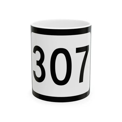 WV-307 (Virginia) (Road Sign) White Coffee Mug 11oz - Go Mug Yourself