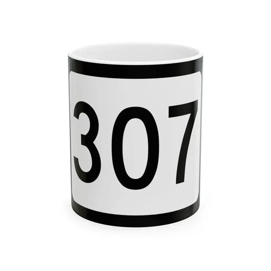 WV-307 (Virginia) (Road Sign) White Coffee Mug 11oz - Go Mug Yourself