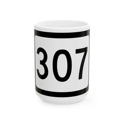 WV-307 (Virginia) (Road Sign) White Coffee Mug 15oz - Go Mug Yourself