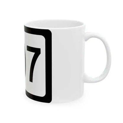 WV-307 (Virginia) (Road Sign) White Coffee Mug - Go Mug Yourself
