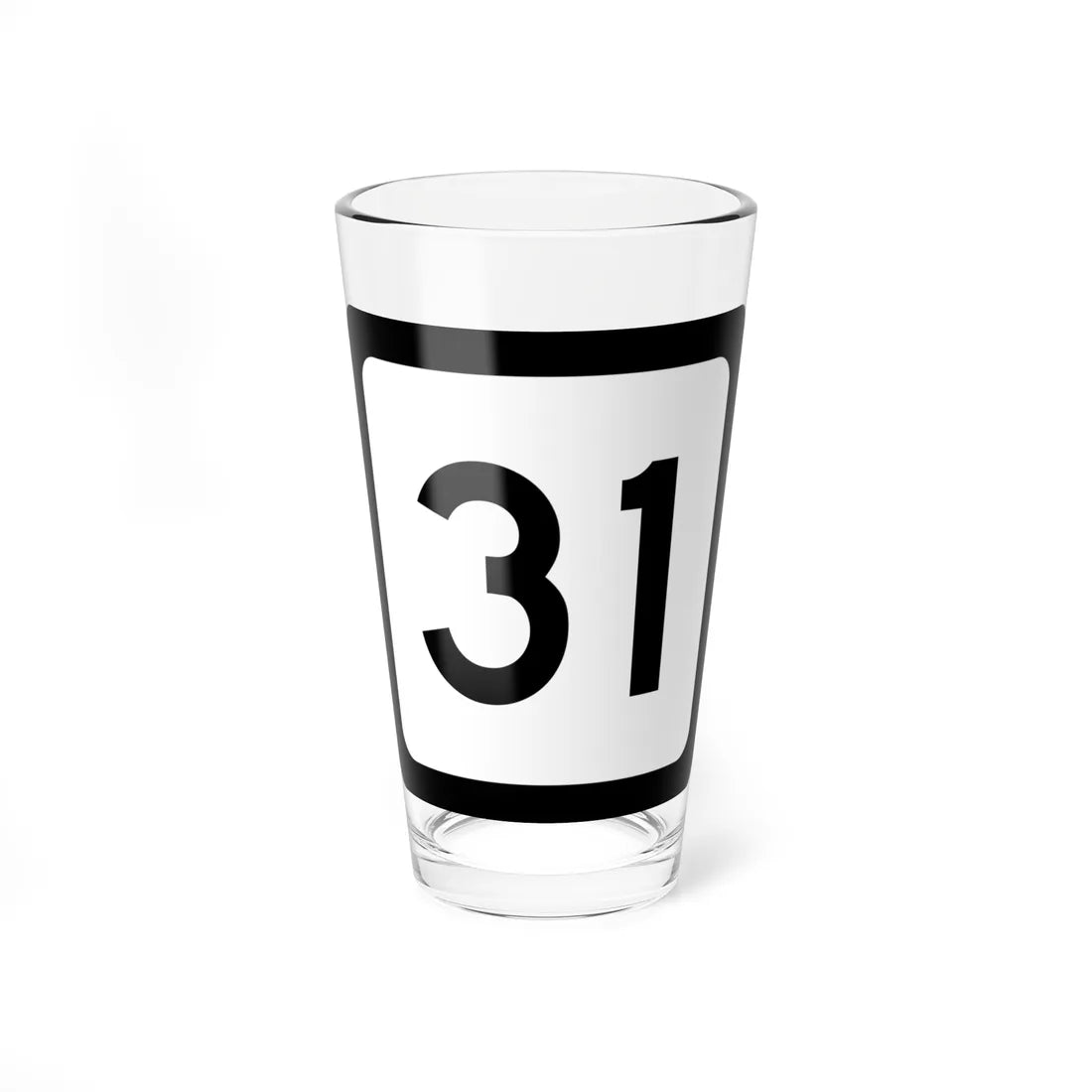 WV-31 (Virginia) (Road Sign) Pint Glss 16oz 16oz - Go Mug Yourself