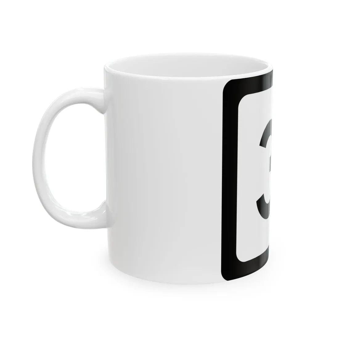 WV-31 (Virginia) (Road Sign) White Coffee Mug - Go Mug Yourself