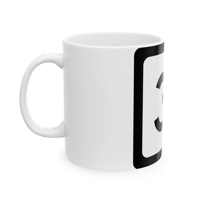 WV-31 (Virginia) (Road Sign) White Coffee Mug - Go Mug Yourself