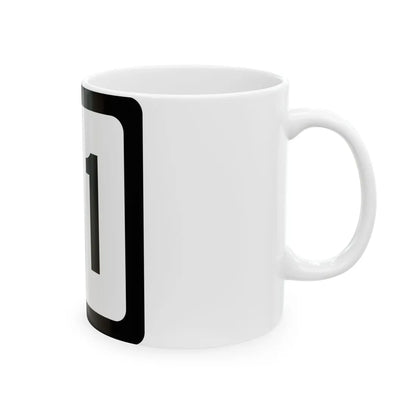 WV-31 (Virginia) (Road Sign) White Coffee Mug - Go Mug Yourself
