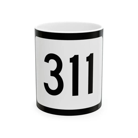 WV-311 (Virginia) (Road Sign) White Coffee Mug 11oz - Go Mug Yourself