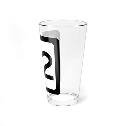 WV-32 (Virginia) (Road Sign) Pint Glss 16oz - Go Mug Yourself