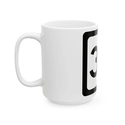 WV-33 (Virginia) (Road Sign) White Coffee Mug - Go Mug Yourself