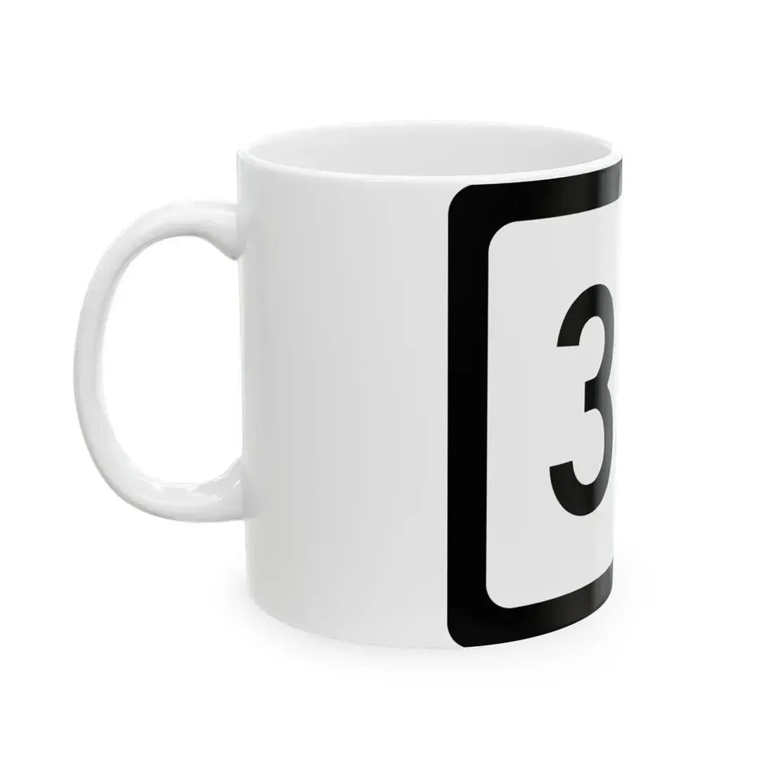 WV-331 (Virginia) (Road Sign) White Coffee Mug - Go Mug Yourself