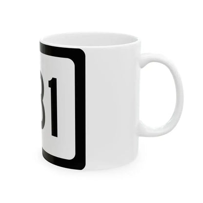 WV-331 (Virginia) (Road Sign) White Coffee Mug - Go Mug Yourself