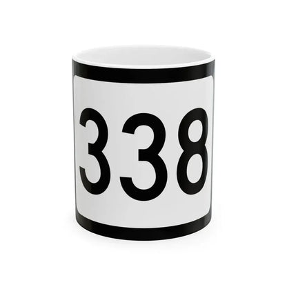 WV-338 (Virginia) (Road Sign) White Coffee Mug 11oz - Go Mug Yourself