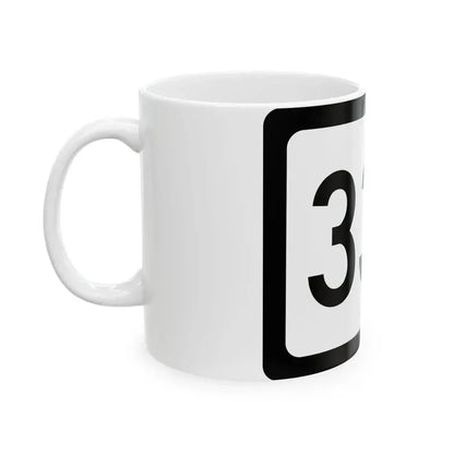 WV-338 (Virginia) (Road Sign) White Coffee Mug - Go Mug Yourself