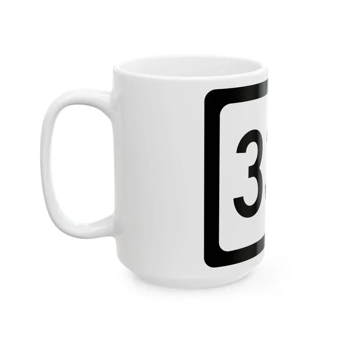 WV-338 (Virginia) (Road Sign) White Coffee Mug - Go Mug Yourself