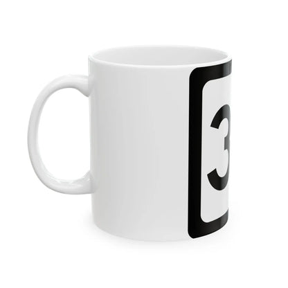WV-34 (Virginia) (Road Sign) White Coffee Mug - Go Mug Yourself