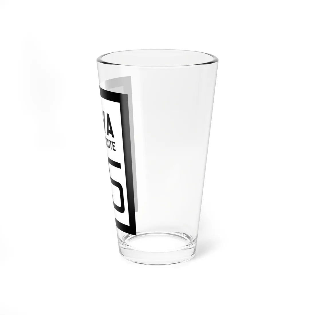 WV-35 1922 (Virginia) (Road Sign) Pint Glss 16oz - Go Mug Yourself